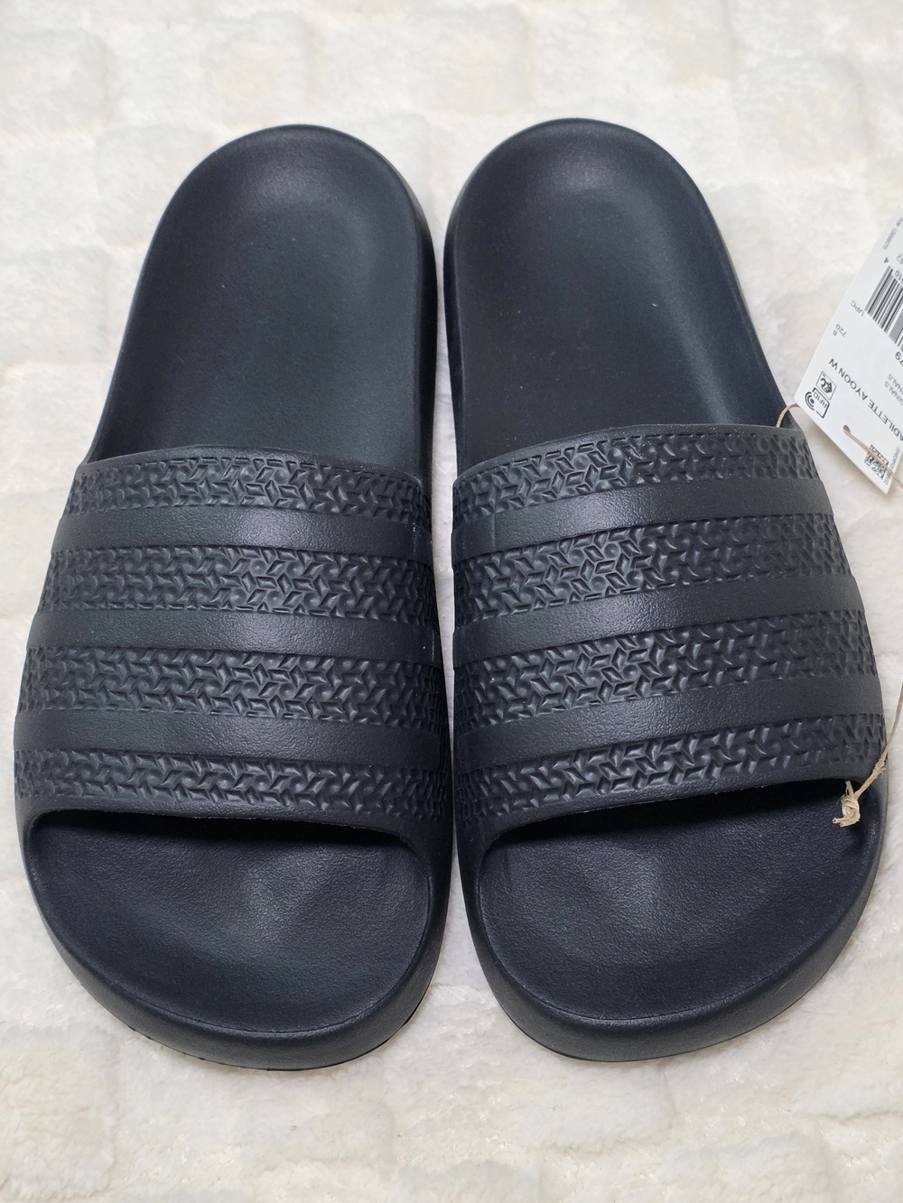 ADIDAS ORIGINALS ADILETTE AYOON SLIDES CORE BLACK COLORWAY M9/W10 (GX1979)